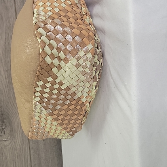 Claramonte Multi-Colored Leather Crossbody Shoulder Bag Gorgeous - Picture 7 of 10